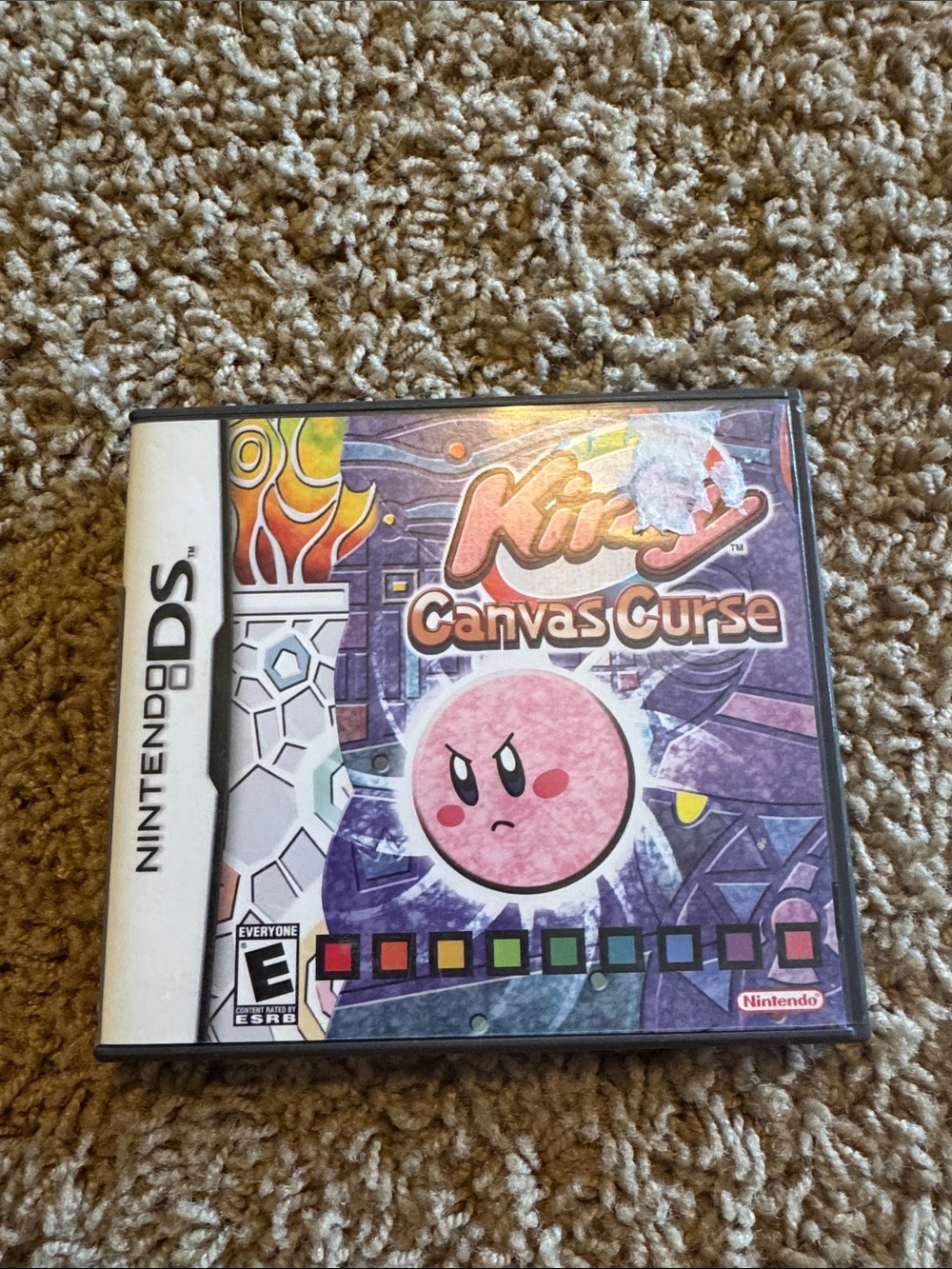 Nintendo DS Kirby Canvas Curse
